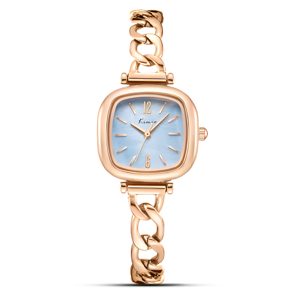 Kimio Square Dial Bracelet Ladies Watch K6531S