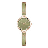 KIMIO Elegant Quartz Leather Strap Ladies Watch | K6549S