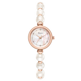 Kimio Pearl Strap White Dial Ladies Watch | K6553S-XZ1RLW