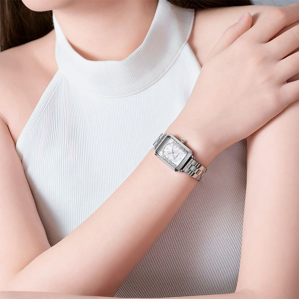 KIMIO Elegant Square Ladies Watch K6649S