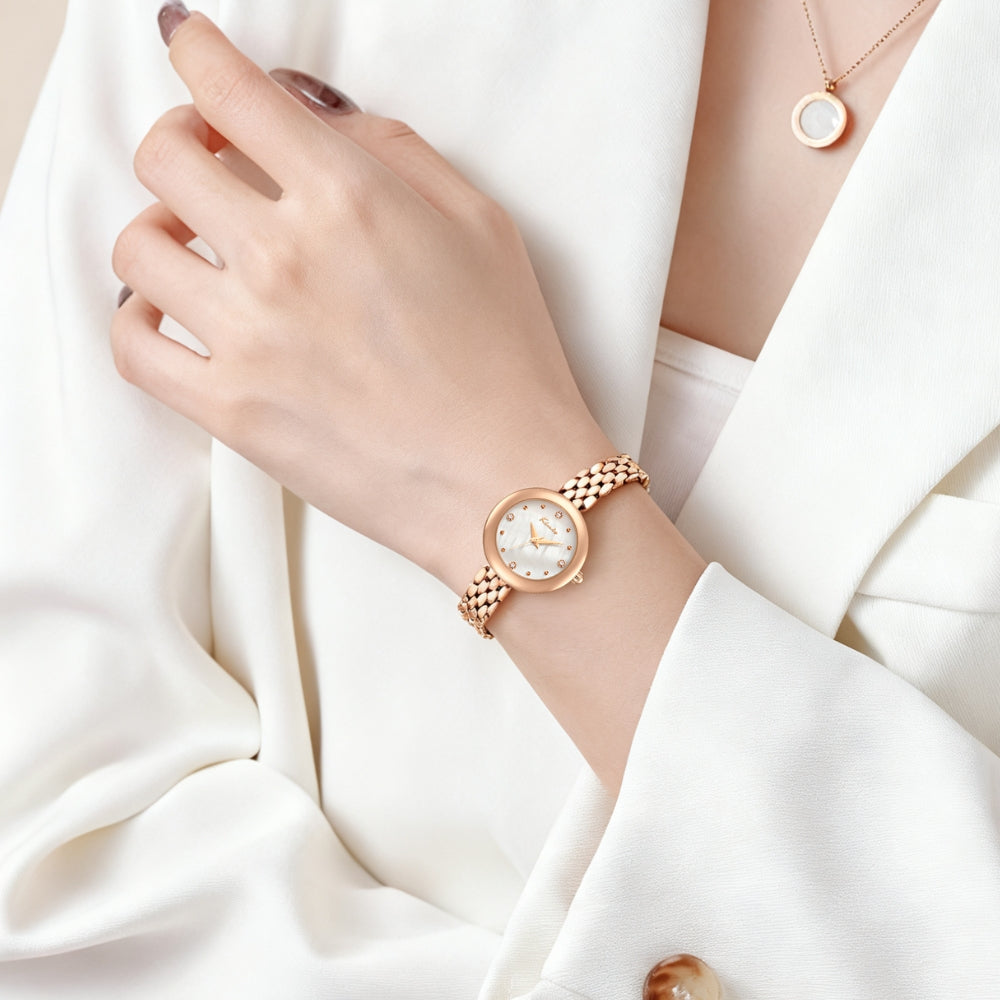 Kimio Round Dial Ladies Watch K6682S