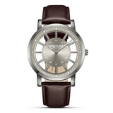 Kenneth Cole Grey Dial Leather Strap Men's Watch | KCWGA2270703