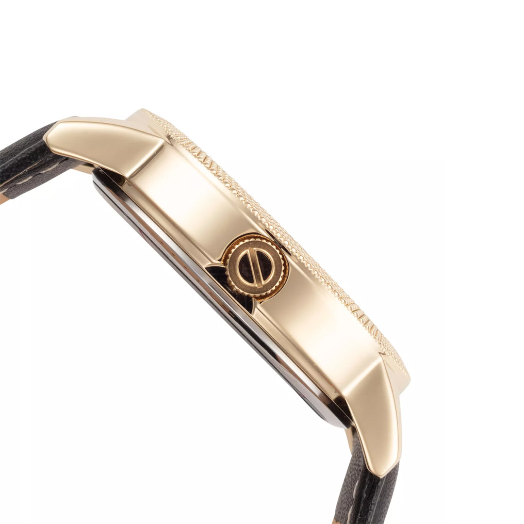 Kenneth Cole Black Dial Leather Strap Men's Watch | KCWGA7001801