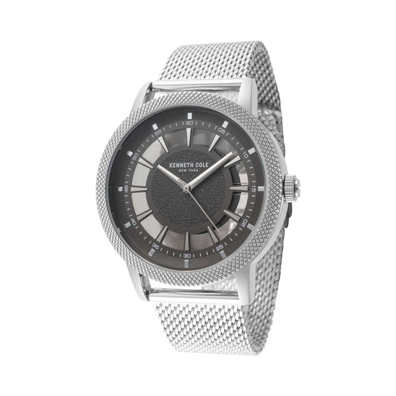 Kenneth Cole Grey Dial Mesh Strap Men's Watch | KCWGG7002001