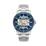 KENNETH COLE BLUE SKELETON DIAL AUTOMATIC  MEN'S WATCH | KCWGL2237903