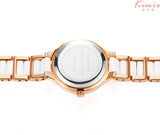 Kimio Two-Tone Pearl white Dial Ladies Watch KW6121S-RG0101