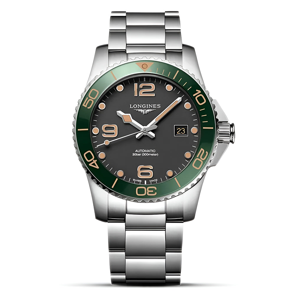 Longines Hydroconquest Black Dial Automatic Watch | L37814056