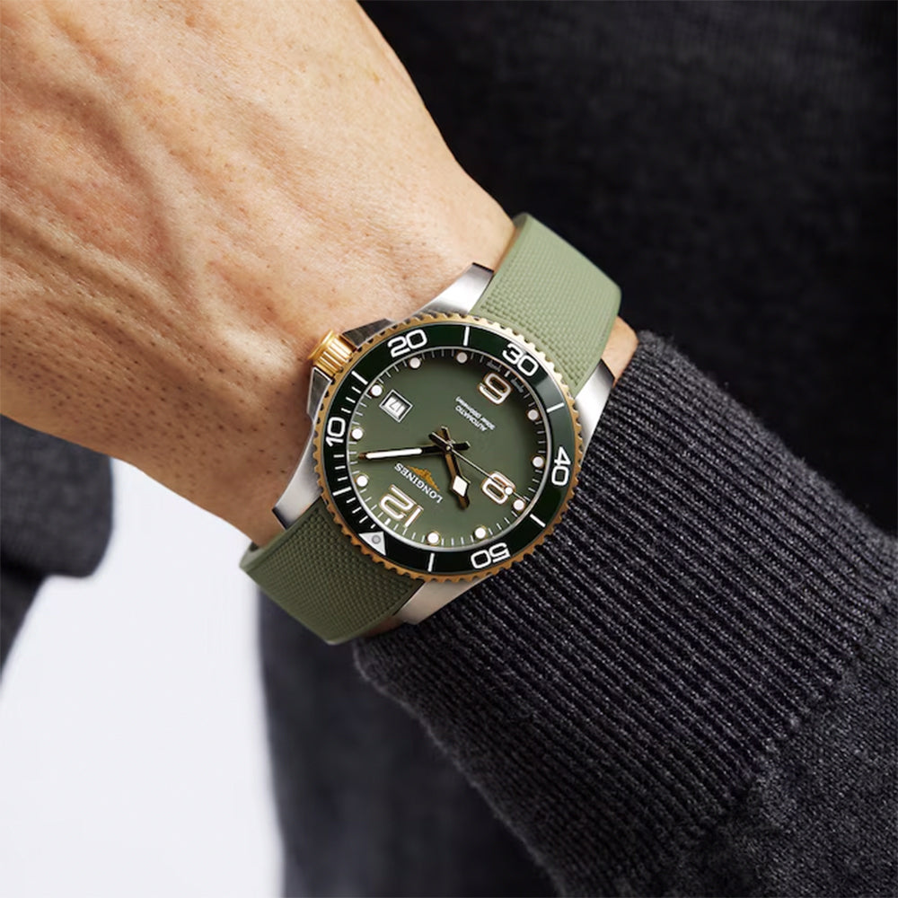 Longines Hydroconquest Green Dial Automatic Watch | L37813069