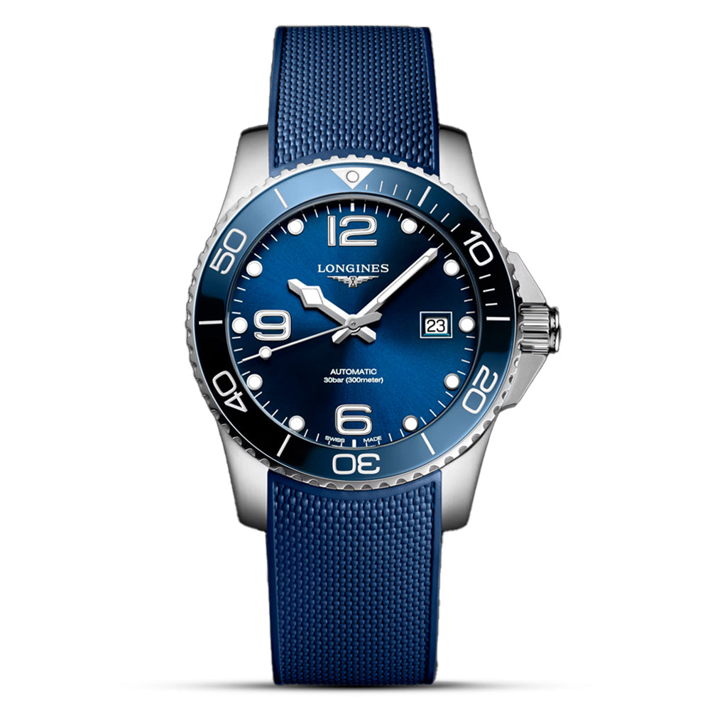 Longines Hydroconquest Sunray Blue Dial Automatic Watch | L37814969