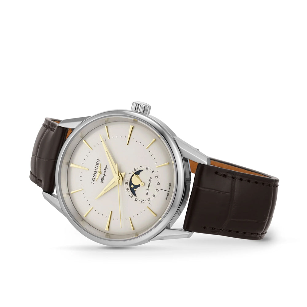 Longines Flagship Heritage Moonphase Automatic Watch | L48154782