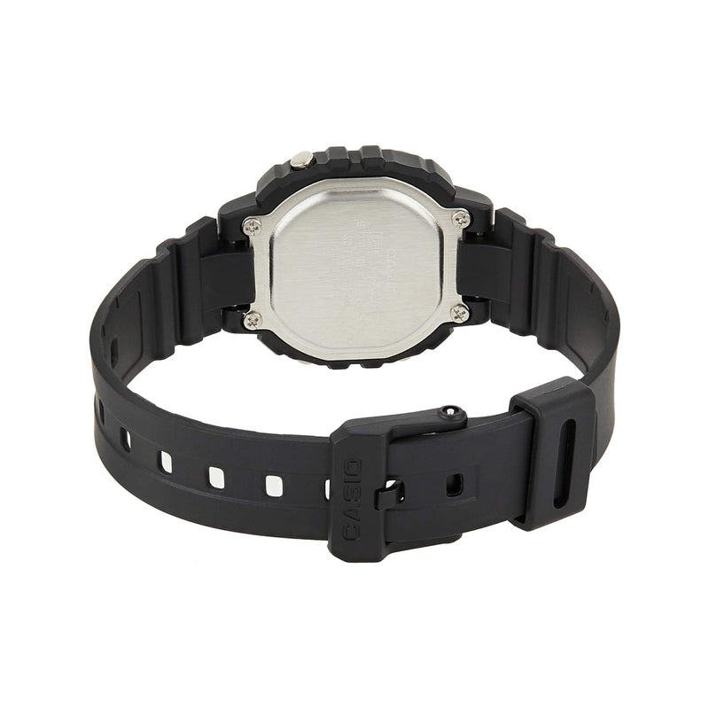 CASIO YOUTH BLACK RESIN STRAP LADIES WATCH | LA-20WH-1BDF