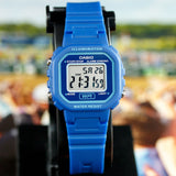 CASIO ILLUMINATOR BLUE RESIN STRAP LADIES WATCH | LA-20WH-2ADF