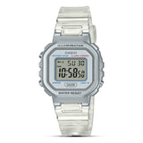 Casio Digital Transparent Grey Resin Strap Ladies Watch | LA-20WHS-7ADF