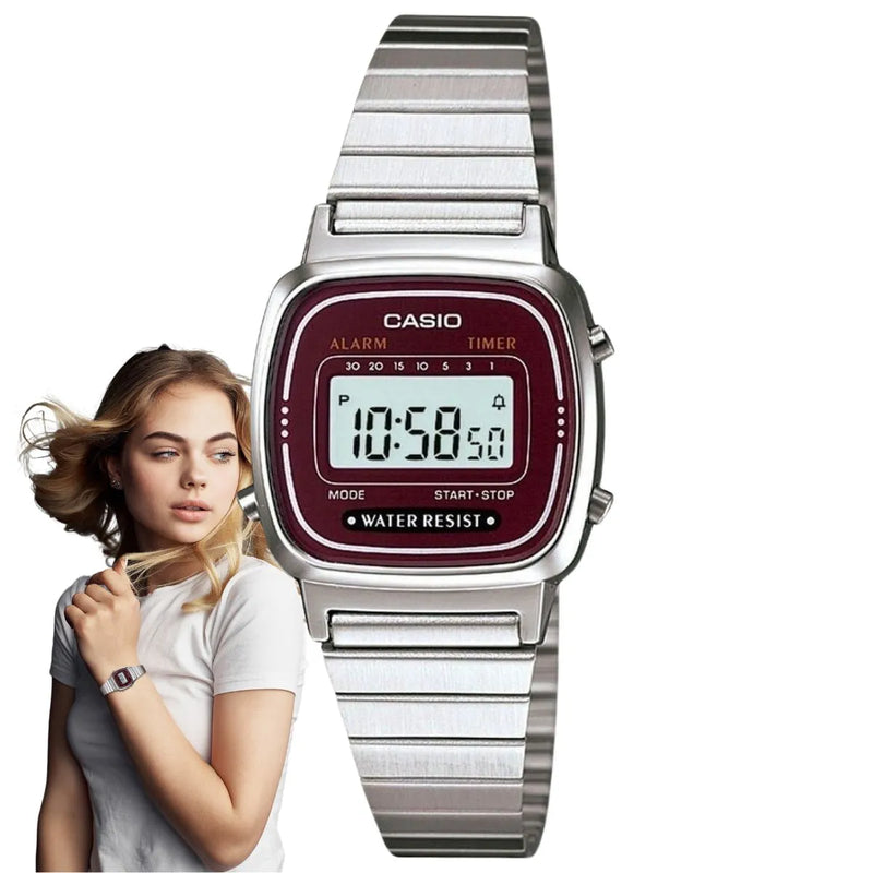 Casio Vintage Digital Dial Woman's Watch | LA670WA-4DF