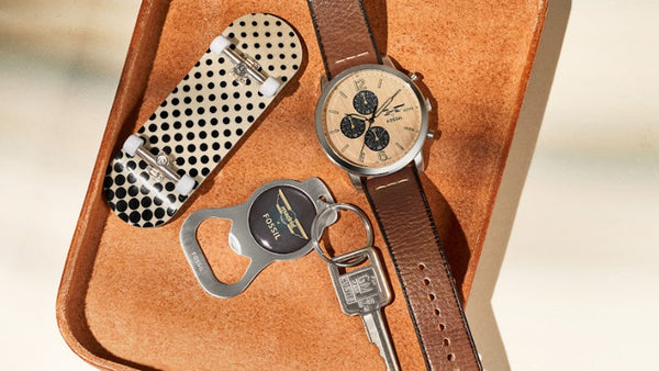 Fossil x Madrid "Limited Edition" Neutra Chronograph Watch Set | LE1149SET