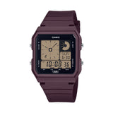 CASIO VINTAGE POP DIGITAL RED RESIN STRAP UNISEX WATCH | LF-20W-5ADF