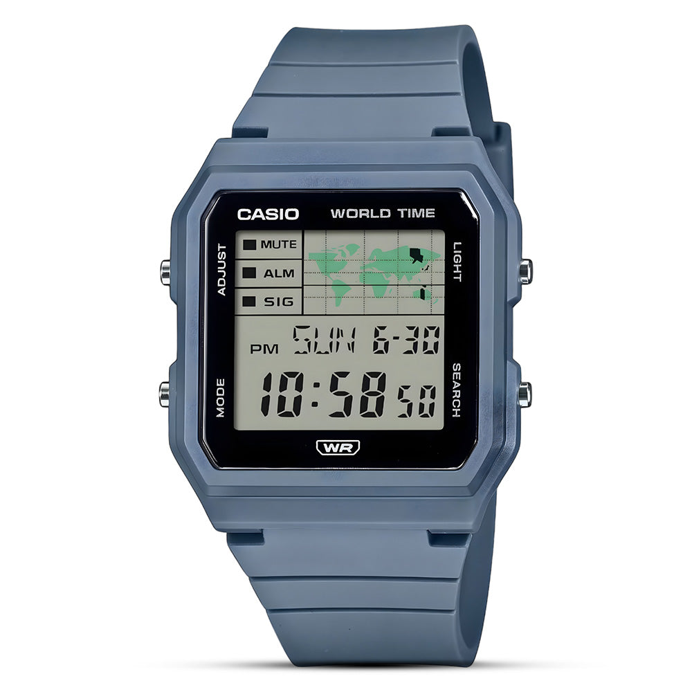 CASIO Digital Blue Resin Strap Ladies Watch LF-30W-2ADF