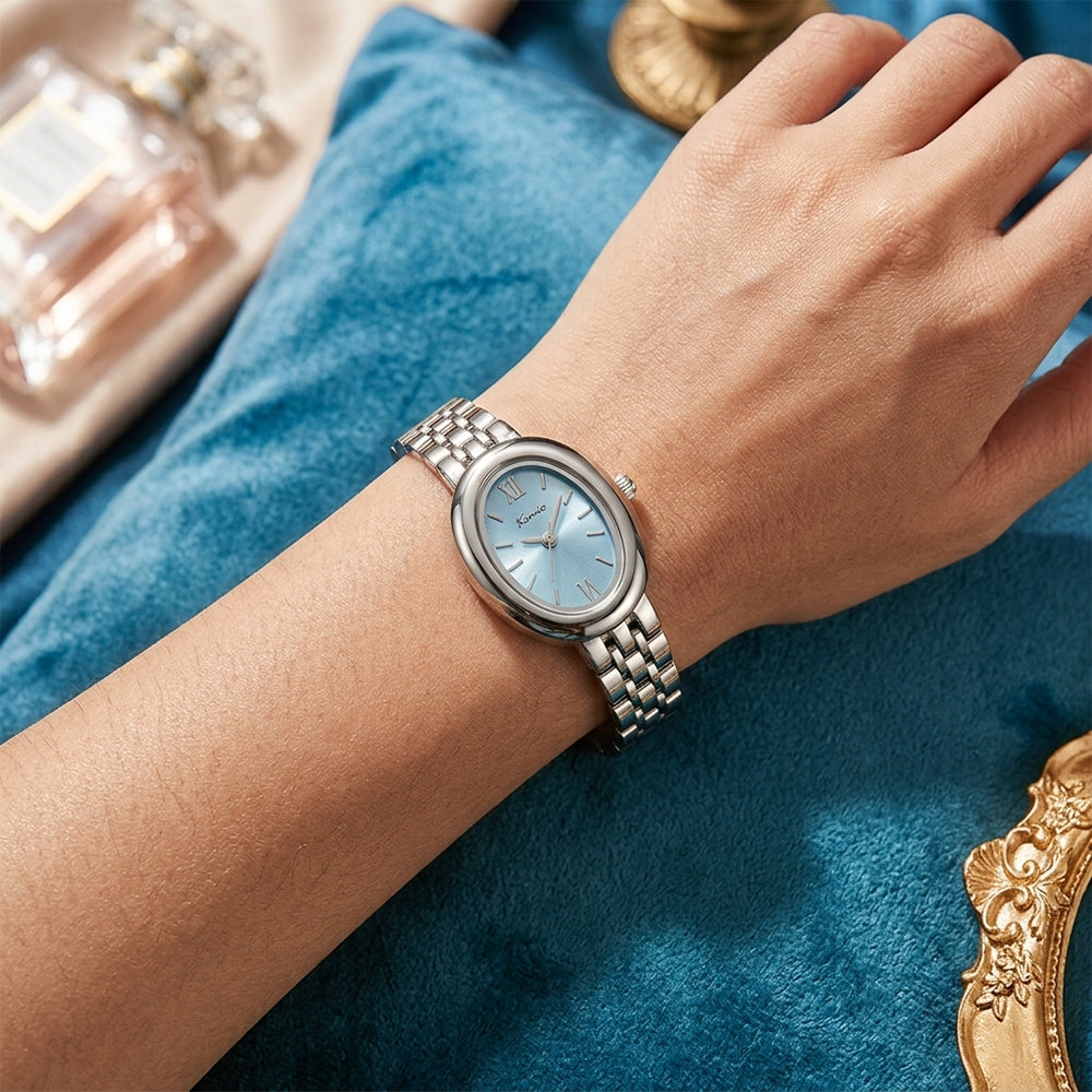 Kimio Oval Shape Dial Ladies Watch K6720S