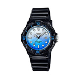 CASIO ANALOGUE BLACK RESIN STRAP WOMAN'S WATCH | LRW-200H-2EVDF