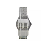 CASIO ANALOGUE TRANPERANT WHITE RESIN STRAP LADIES WATCH | LRW-200HS-7EVDF