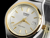 Casio Analogue White Dial Woman's Watch LTP-1170G-7ARDF
