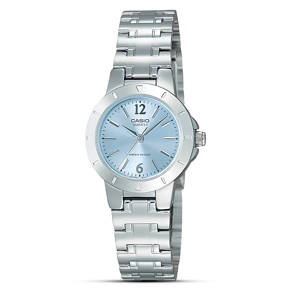 Casio Standard Ice Blue Dial Ladies Watch LTP-1177A-2ADF