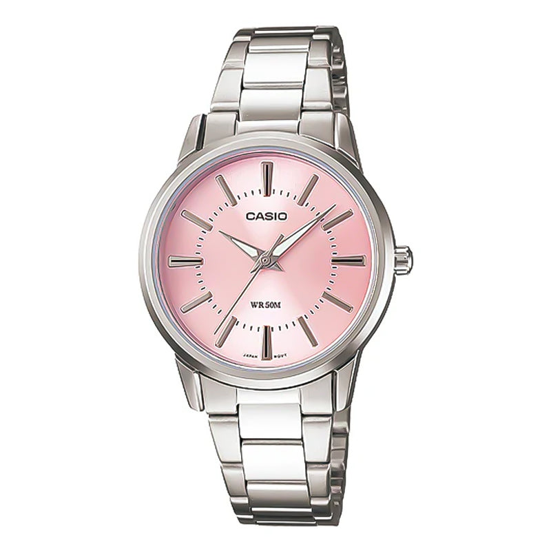 Casio Enticer Pink Dial Ladies Watch | LTP-1303D-4AVDF