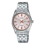 Casio Enticer Baby Pink Dial Ladies Watch | LTP-1335D-4AVDF