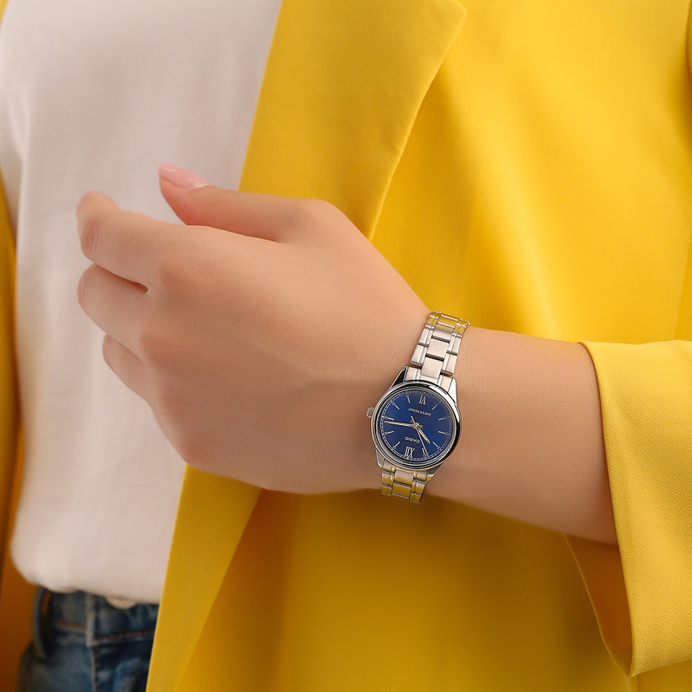Casio Blue Dial Ladies Watch LTP-V005D-2B2UDF