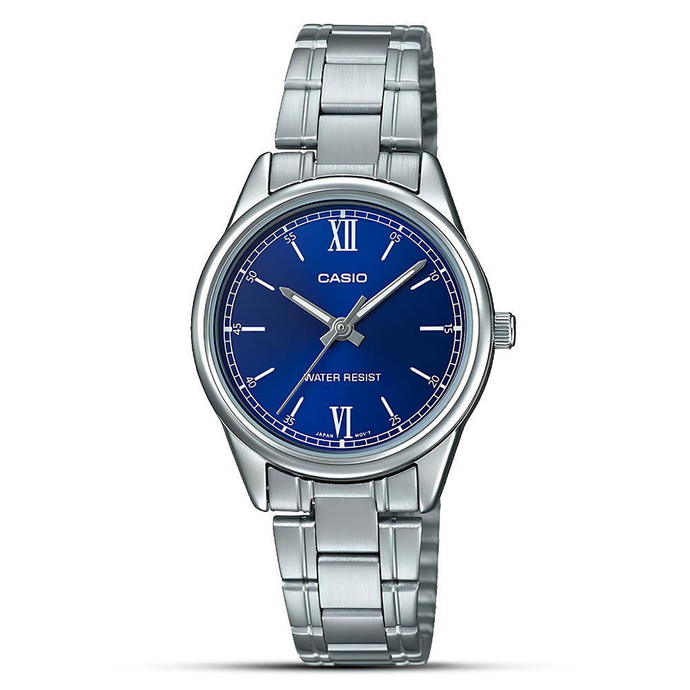 Casio Blue Dial Ladies Watch LTP-V005D-2B2UDF
