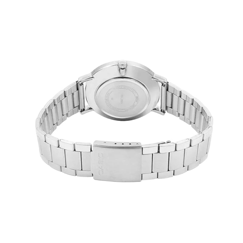 Casio Enticer Silver Dial Ladies Watch | LTP-VT01D-7BUDF
