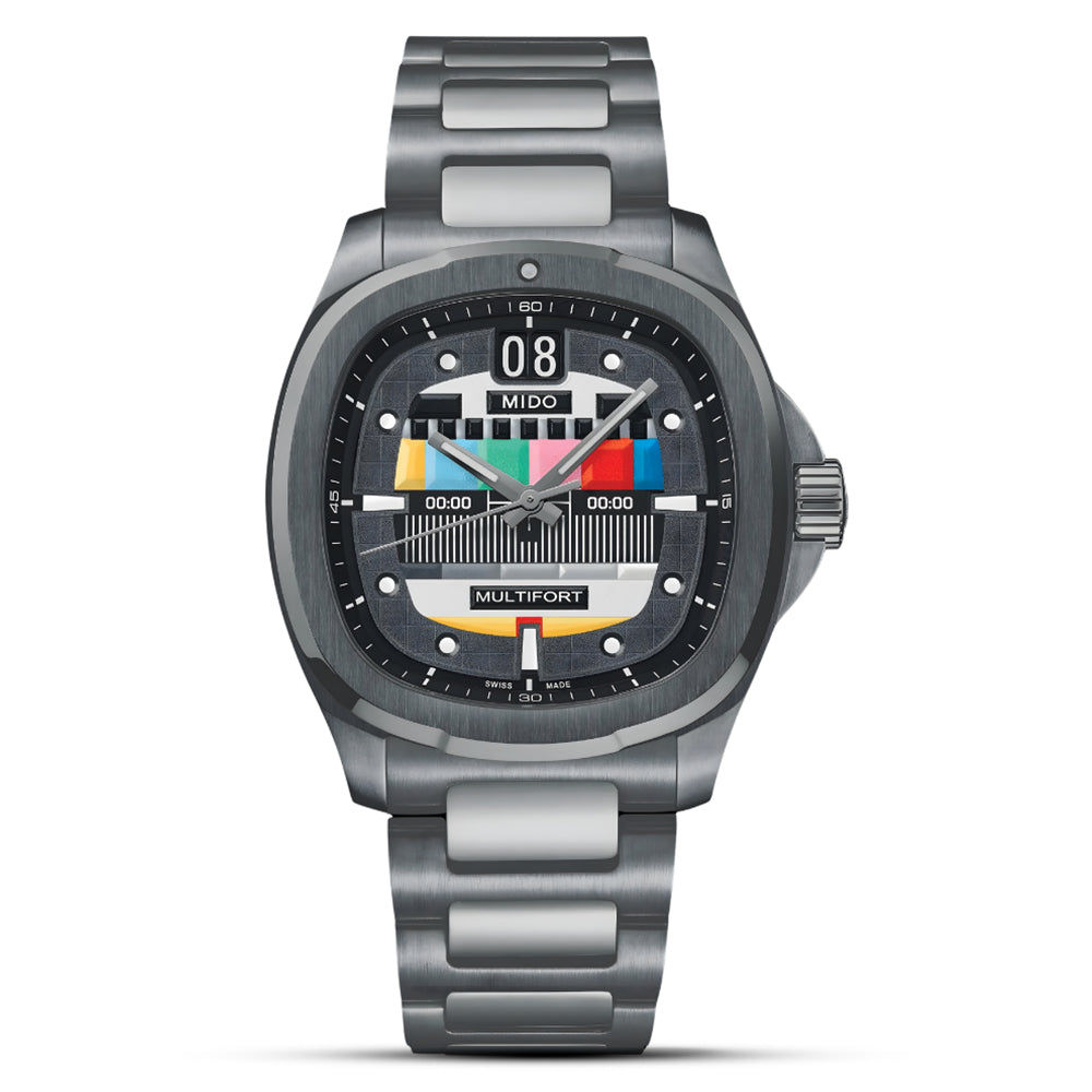 MIDO BIG DATE GREY GRADIANT DIAL MEN'S WATCH| M049.526.33.081.01