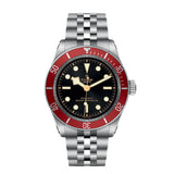 Tudor Black Bay Automatic Burgundy Jubilee Strap Watch | M7941A1A0RU-0003