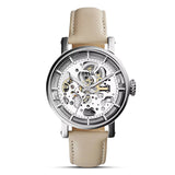 Fossil Boyfriend Automatic Skeleton Dial Ladies Watch | ME3069