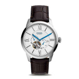 Fossil Townsman White Dial Automatic Men's Watch | ME3167