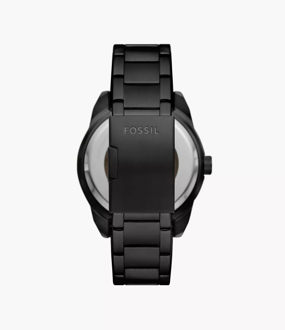 Fossil Bronson Automatic Black Men's Watch | ME3256