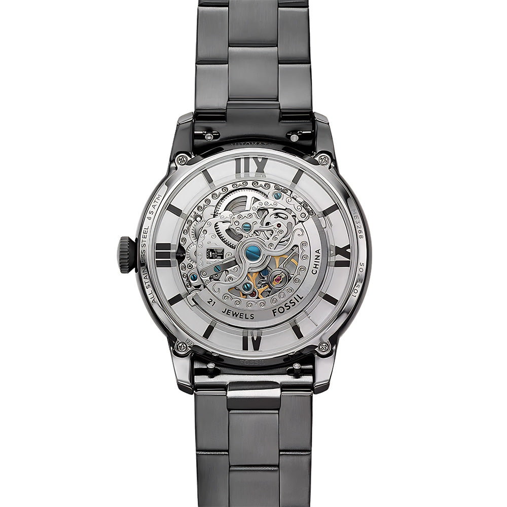 Fossil Townsman Automatic Skeleton Dial Men's Watch | ME3268
