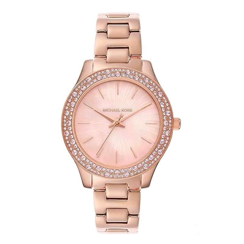 Michael Kors Liliane Rose Gold Ladies Watch MK1068