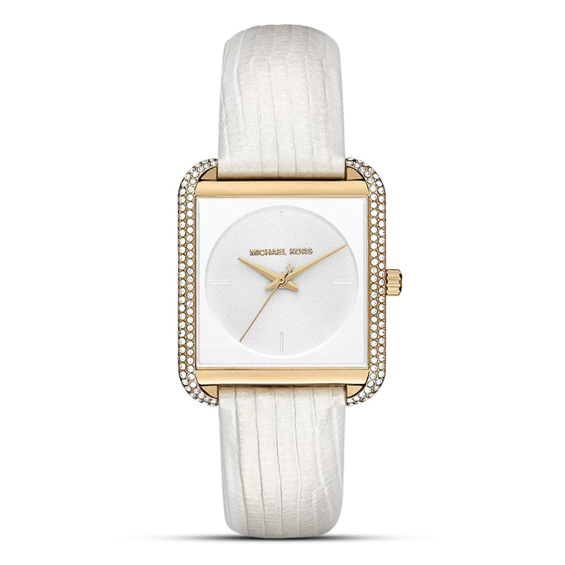 Michael Kors Lake Glitz White Dial Ladies Watch| MK2600