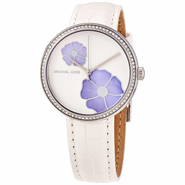 Michael Kors Courtney Floral Crystal Dial Ladies Watch| MK2716