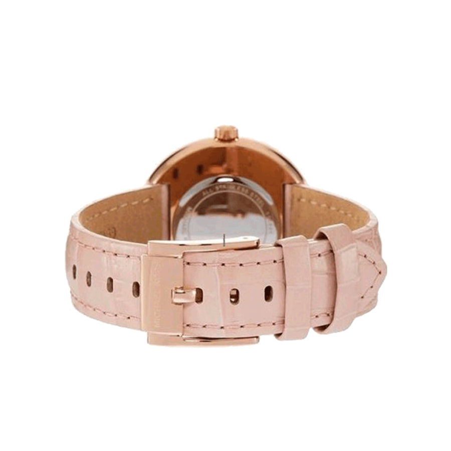 Michael Kors Courtney Floral Pink Dial Ladies Watch MK2718