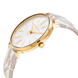 Michael Kors Pyper Crystal White Dial Ladies Watch| MK2858