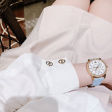 Michael Kors Tibbey White Dial PVC Strap Ladies Watch| MK2965