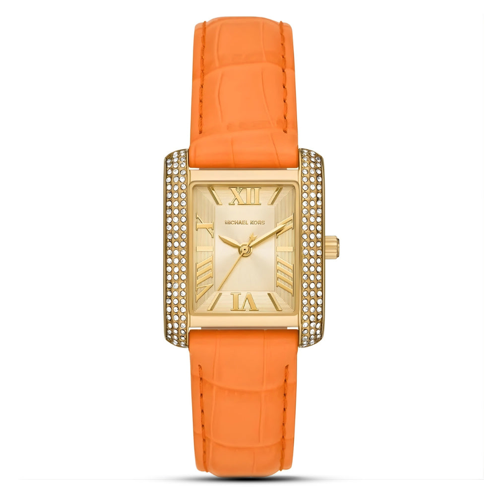 Michael Kors Emery Pave Gold Dial Ladies Watch | MK2983