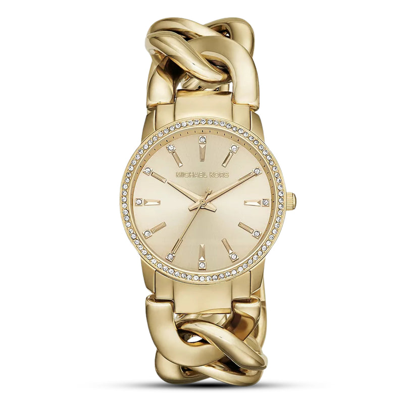 Michael Kors Lady Nini Three Hand Gold Tone Women's Watch | MK3235