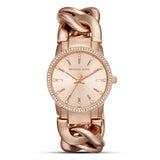 Michael Kors Nini Quartz Rose Gold Dial Ladies Watch | MK3236