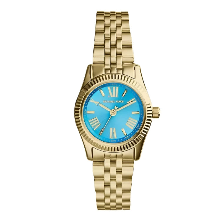 Michael Kors Pettie Lexington Ocean Blue Dial Women's Watch | MK3271