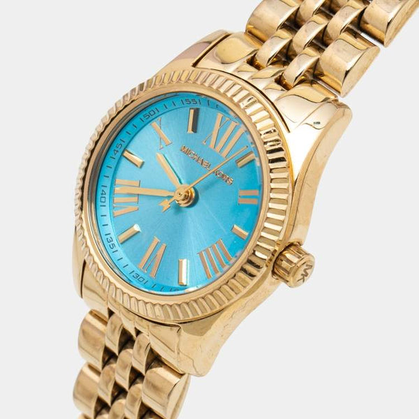 Michael Kors Pettie Lexington Ocean Blue Dial Women's Watch | MK3271