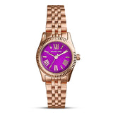 Michael Kors Pettie Lexington Purple Dial Women's Watch | MK3273