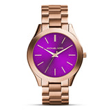 Michael Kors Slim Runway Purple Dial Ladies Watch | MK3293